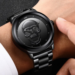 Montre Tête de mort Crâne de Pirates