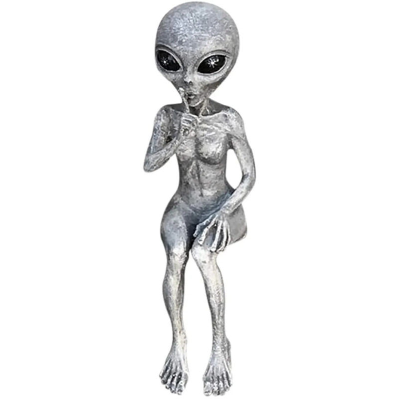 Figurines Couples d'Aliens Ornement intérieur ou Extérieur modele 2