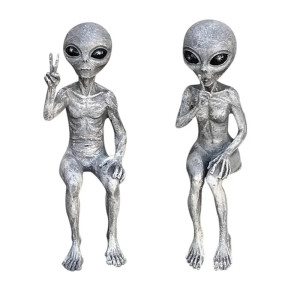 Figurines Couples d'Aliens Ornement intérieur ou Extérieur