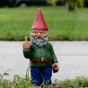 Détails de la Figurine Nain de Jardin "FUCK OFF"