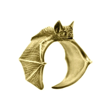Bague Gothique Chauve-Souris Or
