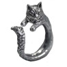 Bague Gothique OUvert magnifique Chat