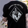 T-shirt Tête de Mort Faucheuse "Thanks For Nothing"