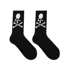 Chaussette Tête de mort Pirates noir