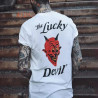 Magnifique T-shirt Tête de Mort Diablee "The Lucky Devil"