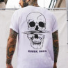 T-shirt Tête de Mort Grrand Skull "Game Over"