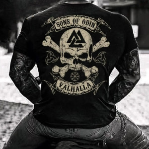 T-shirt Viking Sons Of Odin Valhalia modèle 2