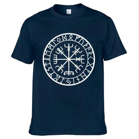 T-shirt Viking à motif Rune Viking modèle 1