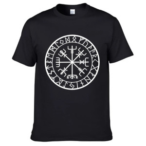T-shirt Viking à motif Rune Viking modèle 5