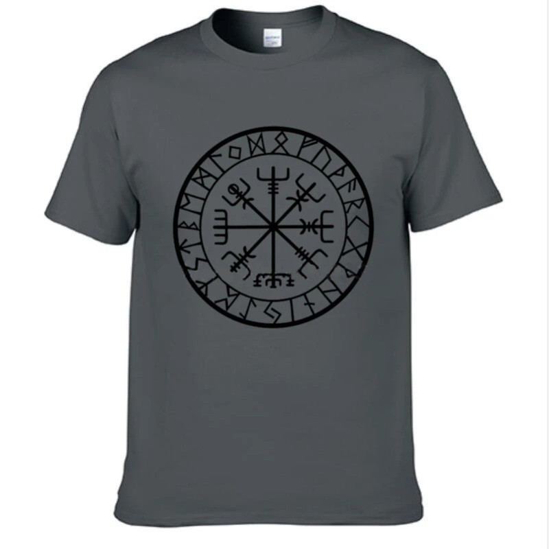 T-shirt Viking à motif Rune Viking modèle 6