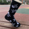 Chaussette Tête de mort Jolly Rogers vue arrière