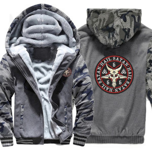 Sweatshirt Baphomet "Hail Satan" – Confort et Style Unique