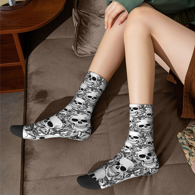 Chaussettes Tête de mort Skull d'outre tombe