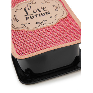 détails bas du Sac à Main Gothique Amusant Design Bouteille Potion Magique "Love Potion"