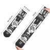 Dimensions Chaussettes Skull Heavy Metal Horn - Rock N Roll Concert