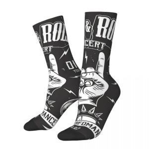 Chaussettes Skull Heavy Metal Horn - Rock N Roll Concert