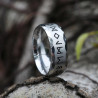 détails de la Bague Viking Énigme des Runes