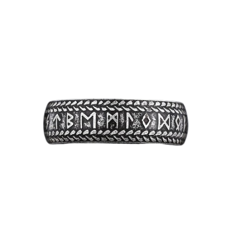 Bague Viking Runique d'Éternité