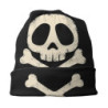 Bonnet Tête de Mort Skull Pirates plié