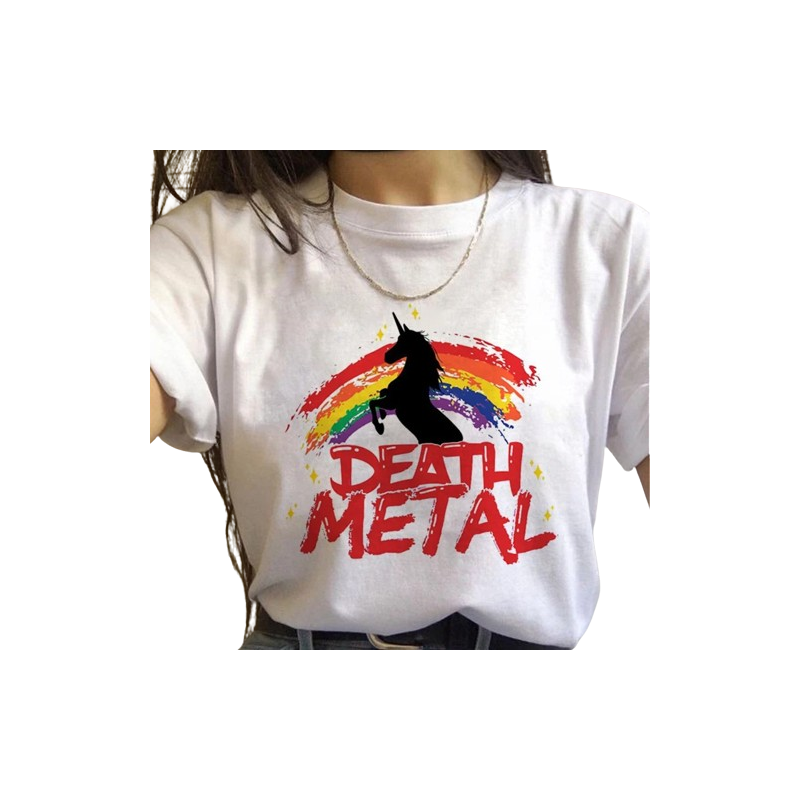 T-shirt Licorne "Death Metal"