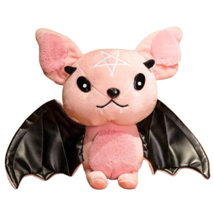 Peluche Chauve-Souris Démon Gothique Mignone Couleur Rose