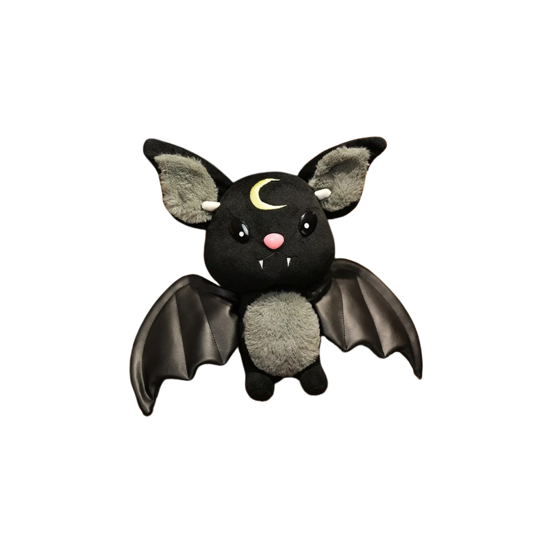 Peluche Chauve-Souris Démon Gothique Mignone Couleur Noir