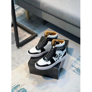 Sneakers Tête de Mort motf Skull Pirates Homme couleur noir et blanc