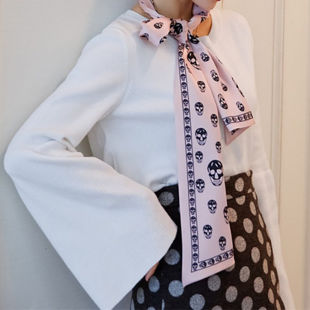Foulard tête de mort pour femme - 3 couleurs