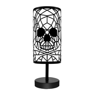 Magnifique Lampe Tête de Mort Crâne Design