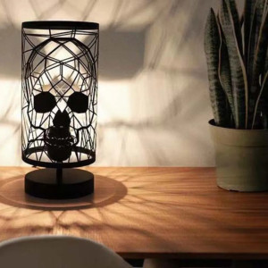 Lampe Tête de Mort Crâne Design