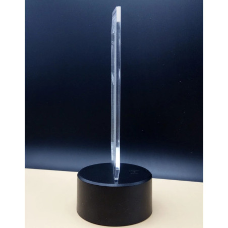 détails de la Lampe tête de Mort Crâne Pirate Lumineux LED