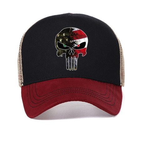 Model 3 Casquette tête de mort Sniper Américan Chris Kyle