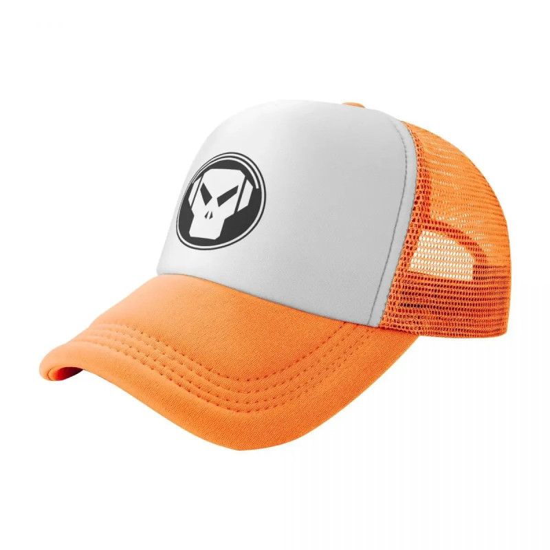 Casquette Tête de Mort Skull couleur Orange