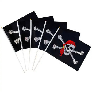 Drapeaux de Pirate décoratifs d'halloween - 20 pièces !