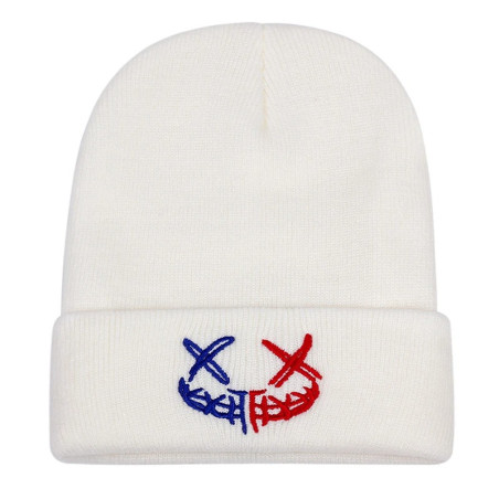 Bonnet Sourire Sardonique couleur blanc