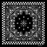 Bandana Tête de Mort Mandala Sombre