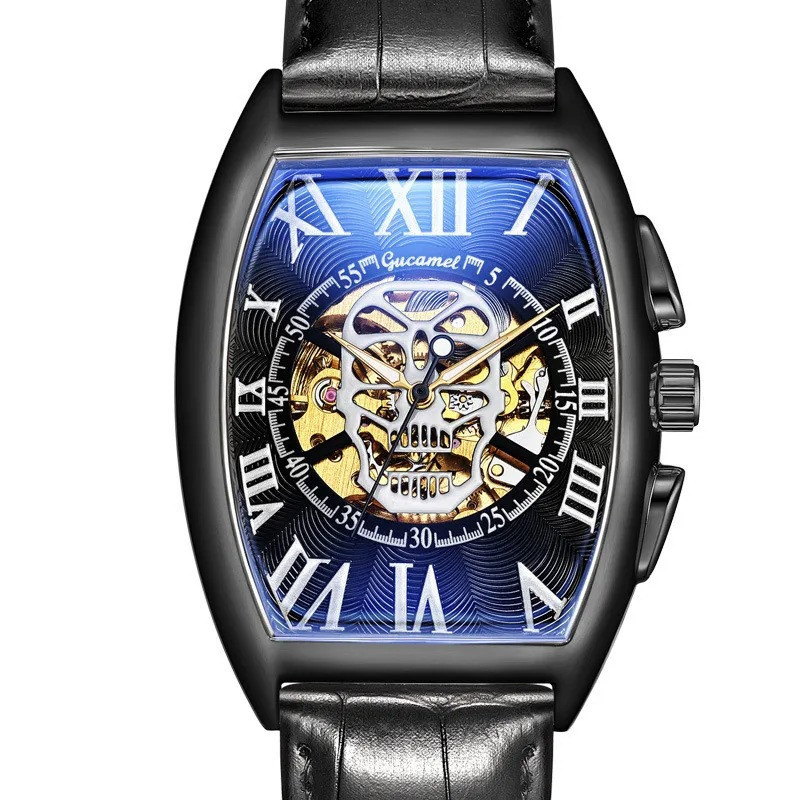 Montre Tête de Mort Crâne Esprit du Temps modèle 3