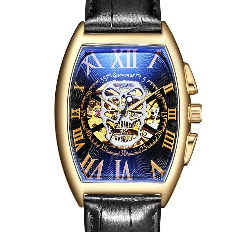 Montre Tête de Mort Crâne Esprit du Temps modèle 4