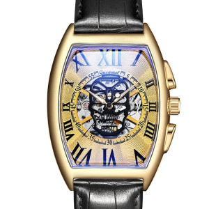 Montre Tête de Mort Crâne Esprit du Temps modèle 6