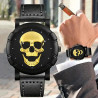 Montre Tête de Mort Ensemble Élégance Sombre