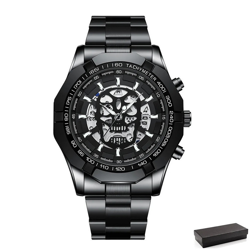 Montre Tête de Mort Éternité Squelettique modèle 2