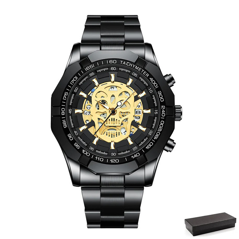 Montre Tête de Mort Éternité Squelettique modèle 3