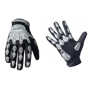 Gants Tête de Mort Main Squelette Aura Mystique couleur Gris