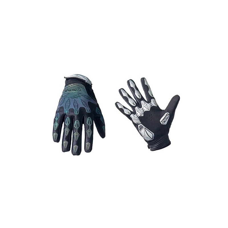 Gants Tête de Mort Main Squelette Aura Mystique couleur Noir