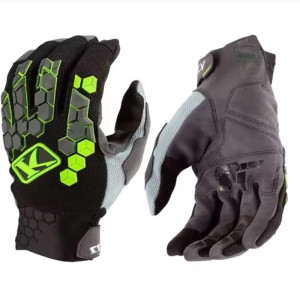 Gants Mains Squelette Géométrique Couleur Vert