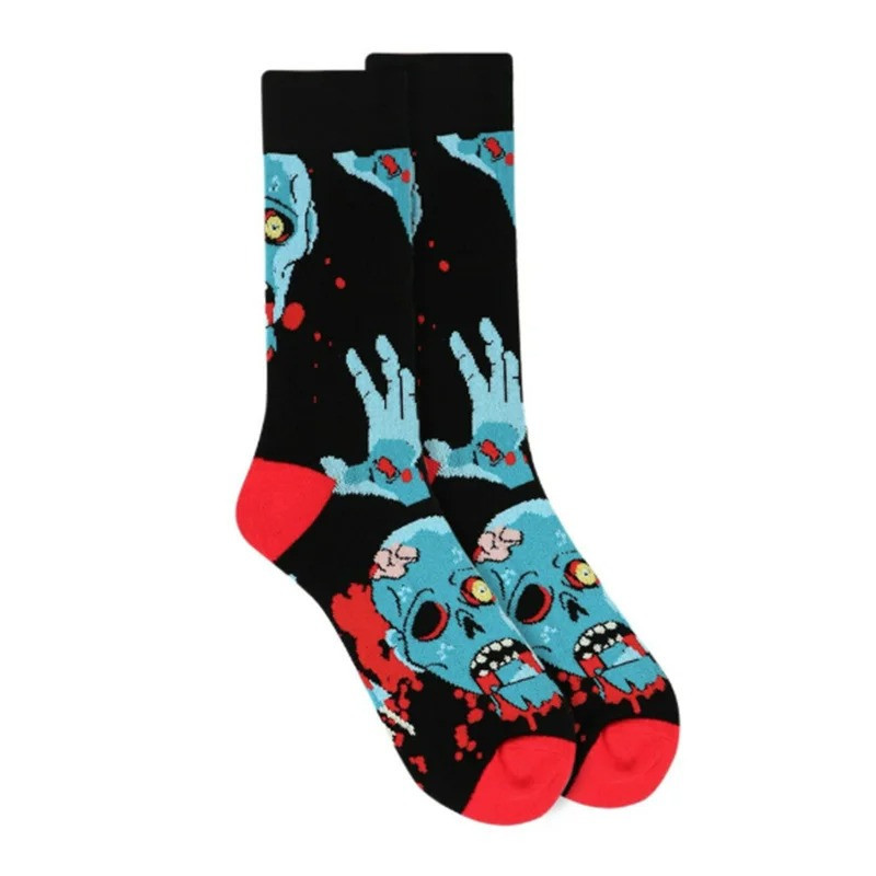 Chaussettes Tête de Mort Sequelette Nocturne