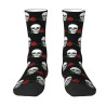 Chaussettes Tête de Mort Jardin Sombre Couleur Noir