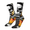 Vue devant des Chaussettes Tête de Mort Hard Rock