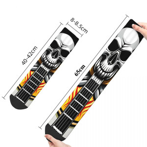 Dimensions Chaussettes Tête de Mort Hard Rock