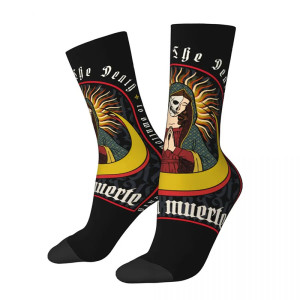 Chaussettes Tête de Mort Grandiose Sainta Muerte